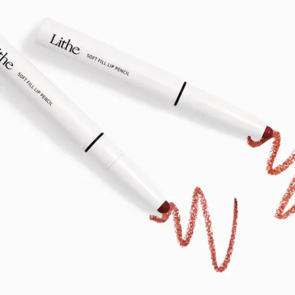 Lithe Beauty Soft Fill Lip Pencils in Dusk & Scarlet NWT